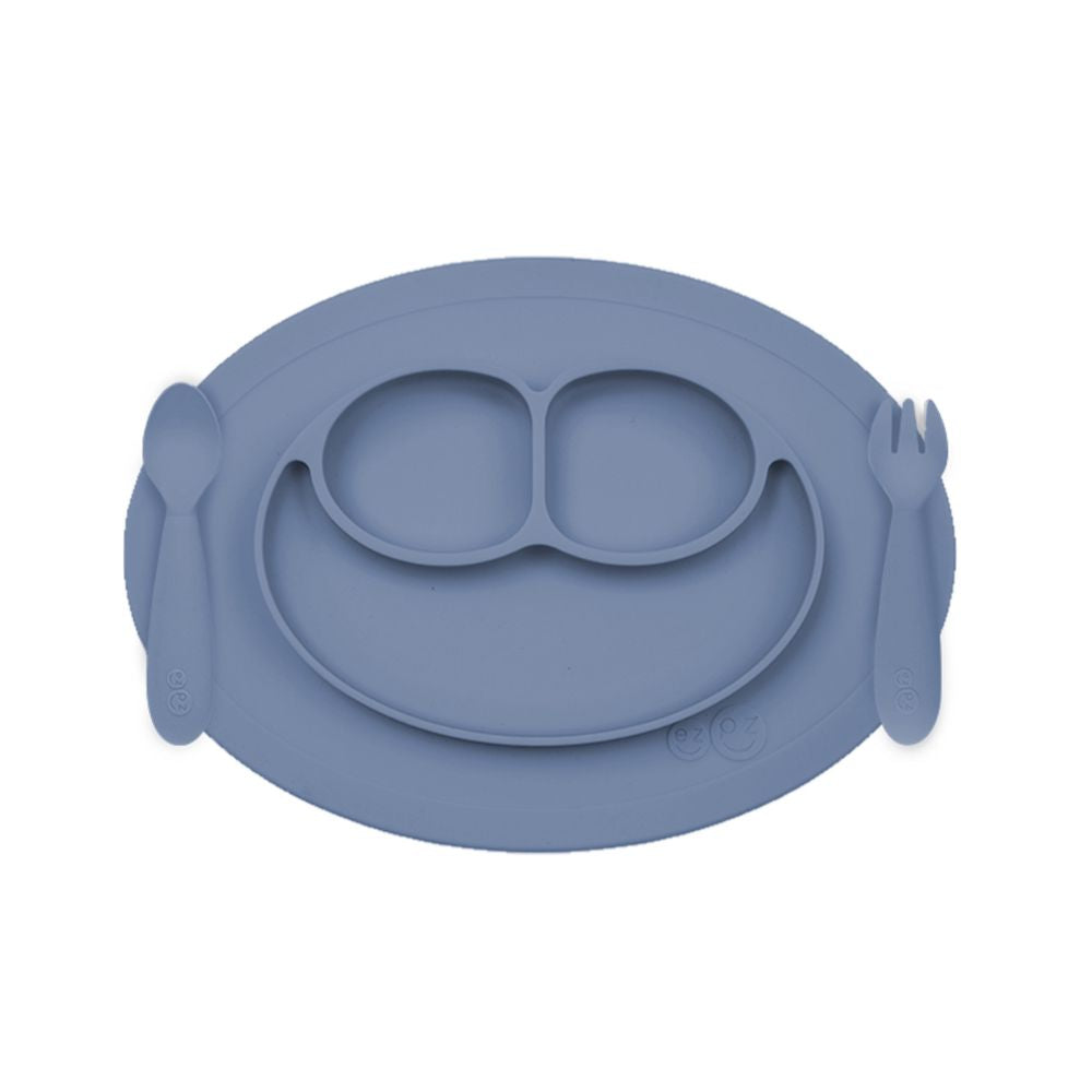 ezpz - Mini Feeding Set - Pewter